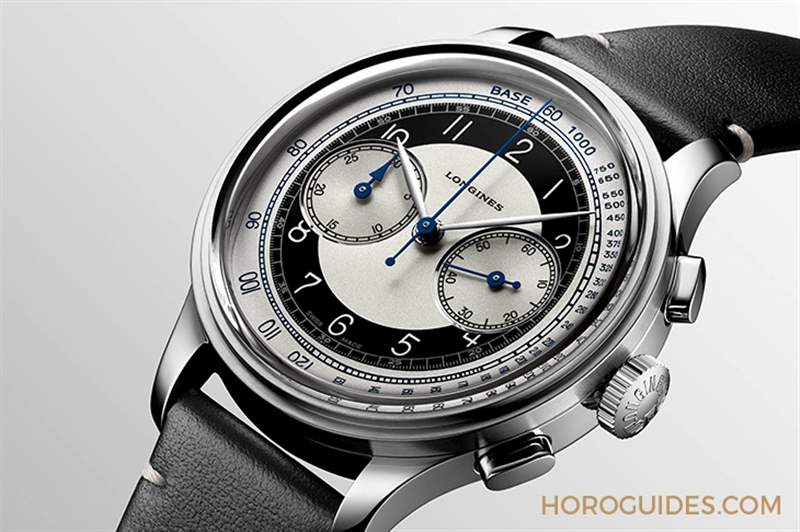 「沒有」日期窗的原版復(fù)刻:浪琴Heritage Classic Tuxedo復(fù)刻表-復(fù)刻表