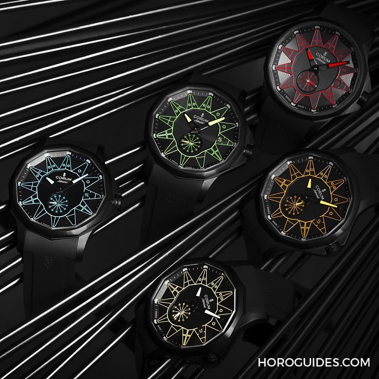 CORUM - 黑潮涌現(xiàn)，五色齊發(fā)｜Corum Admiral 42 Automatic Full Black