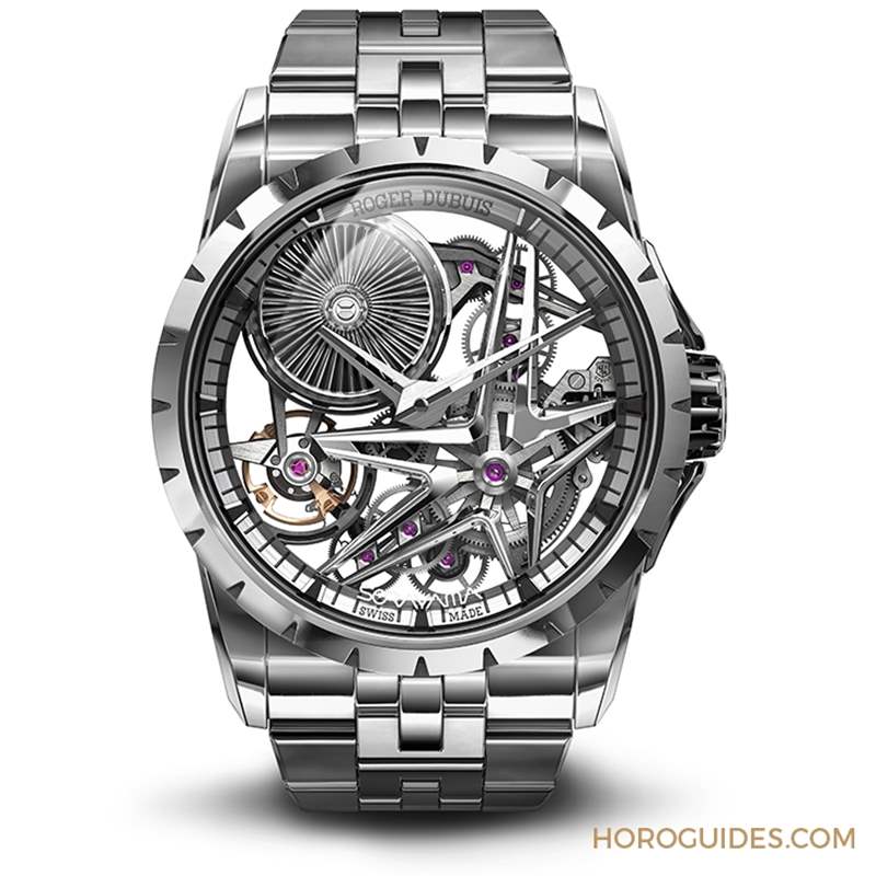 ROGER DUBUIS - 這款自動(dòng)盤(pán)轉(zhuǎn)起來(lái)很迷幻！ Roger Dubuis攜手空山基推出Excalibur Sorayama Monobalancier腕表