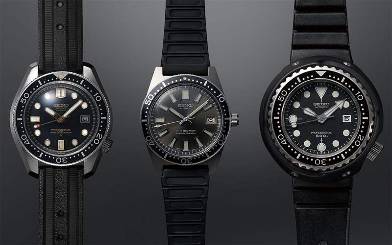 精工 1968、1965 和 1975 年復(fù)古潛水員