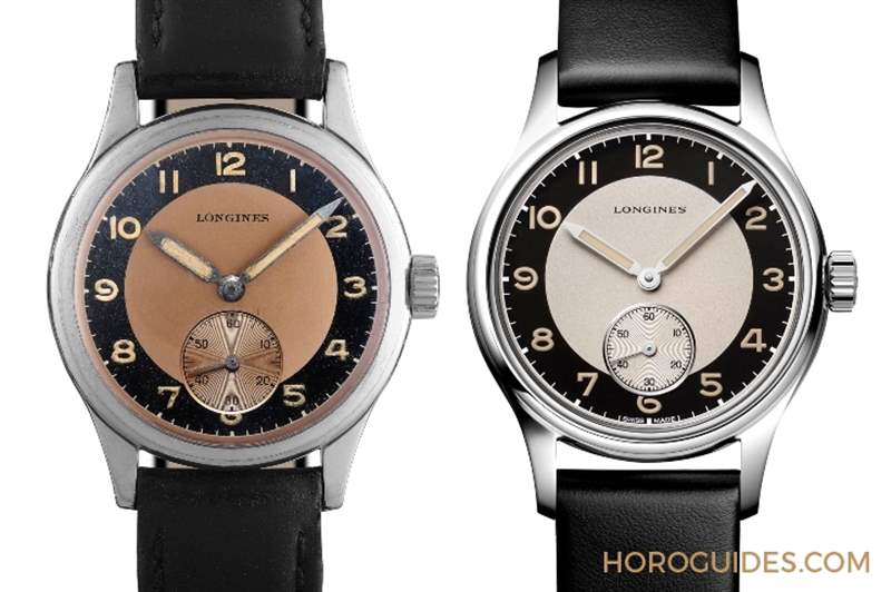 「沒有」日期窗的原版復(fù)刻:浪琴Heritage Classic Tuxedo復(fù)刻表-復(fù)刻表