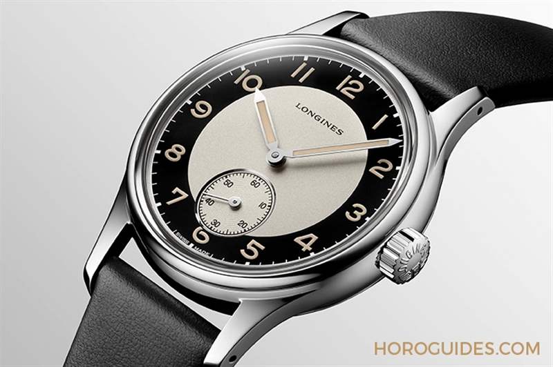 「沒有」日期窗的原版復(fù)刻:浪琴Heritage Classic Tuxedo復(fù)刻表-復(fù)刻表