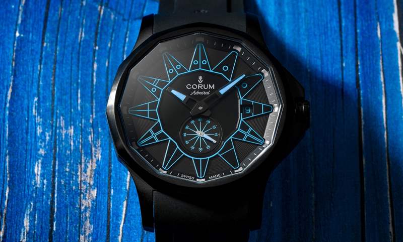 黑潮涌現(xiàn)，五色齊發(fā)｜Corum Admiral 42 Automatic Full Black