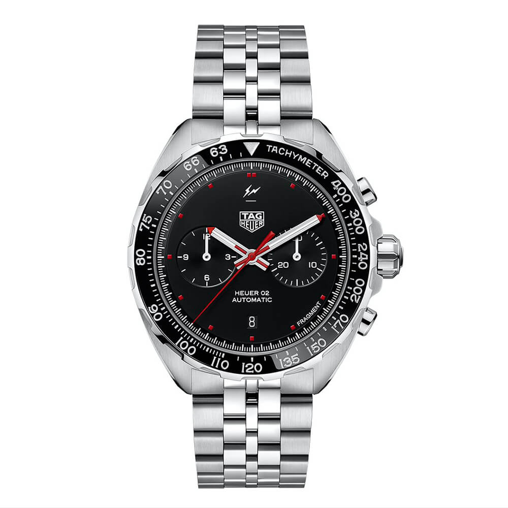 泰格豪雅 x Fragment聯(lián)名設(shè)計Heuer 02計時碼表-復(fù)刻表