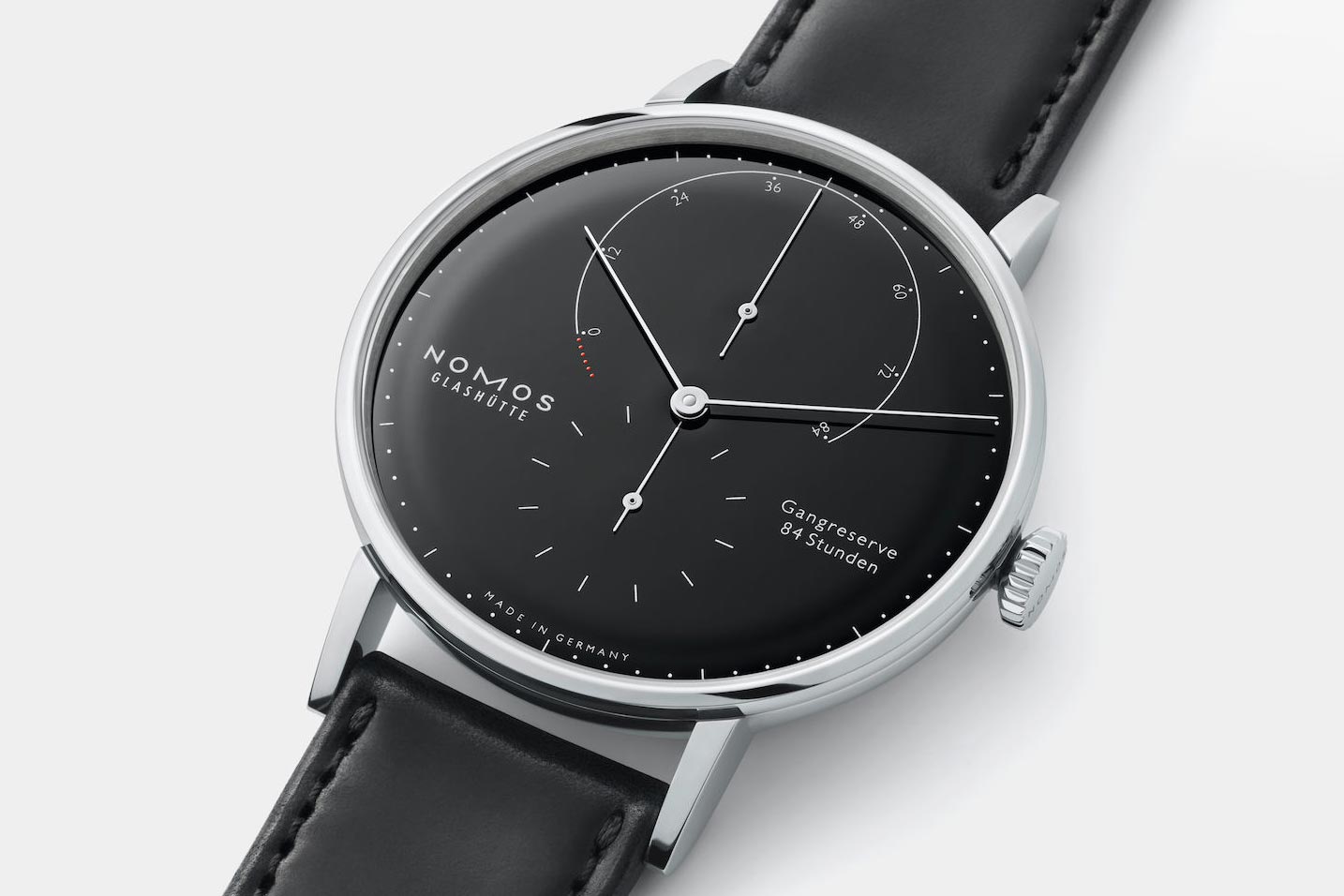 德國(guó)不銹鋼簡(jiǎn)約設(shè)計(jì)Nomos Lambda手表960.S1-復(fù)刻表