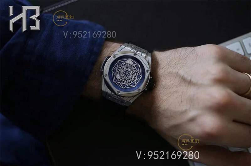 HB廠宇舶恒寶刺青復(fù)刻表做工怎么樣-Big Bang Sang Bleu-復(fù)刻表