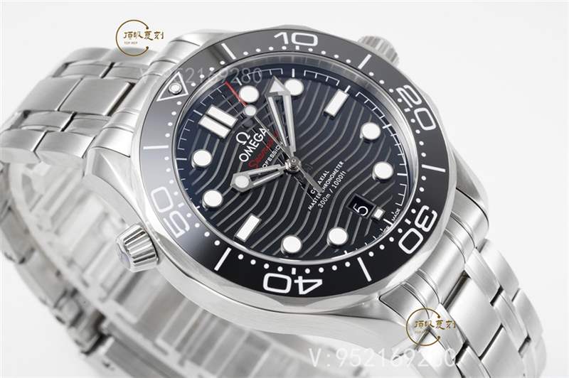 ZF廠(chǎng)海馬300-ZF廠(chǎng)歐米茄海馬300復(fù)刻表對(duì)比市場(chǎng)其他廠(chǎng)家做工那個(gè)好-復(fù)刻表