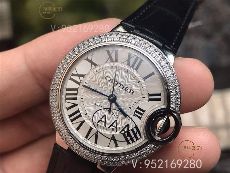 V6廠卡地亞33mm藍氣球W4BB0016鉆圈復(fù)刻表做工怎么樣-復(fù)刻表