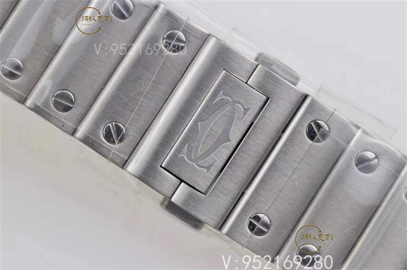 V6廠卡地亞大號山度士桑托斯復(fù)刻表新款碳鍍層做工怎么樣-復(fù)刻表