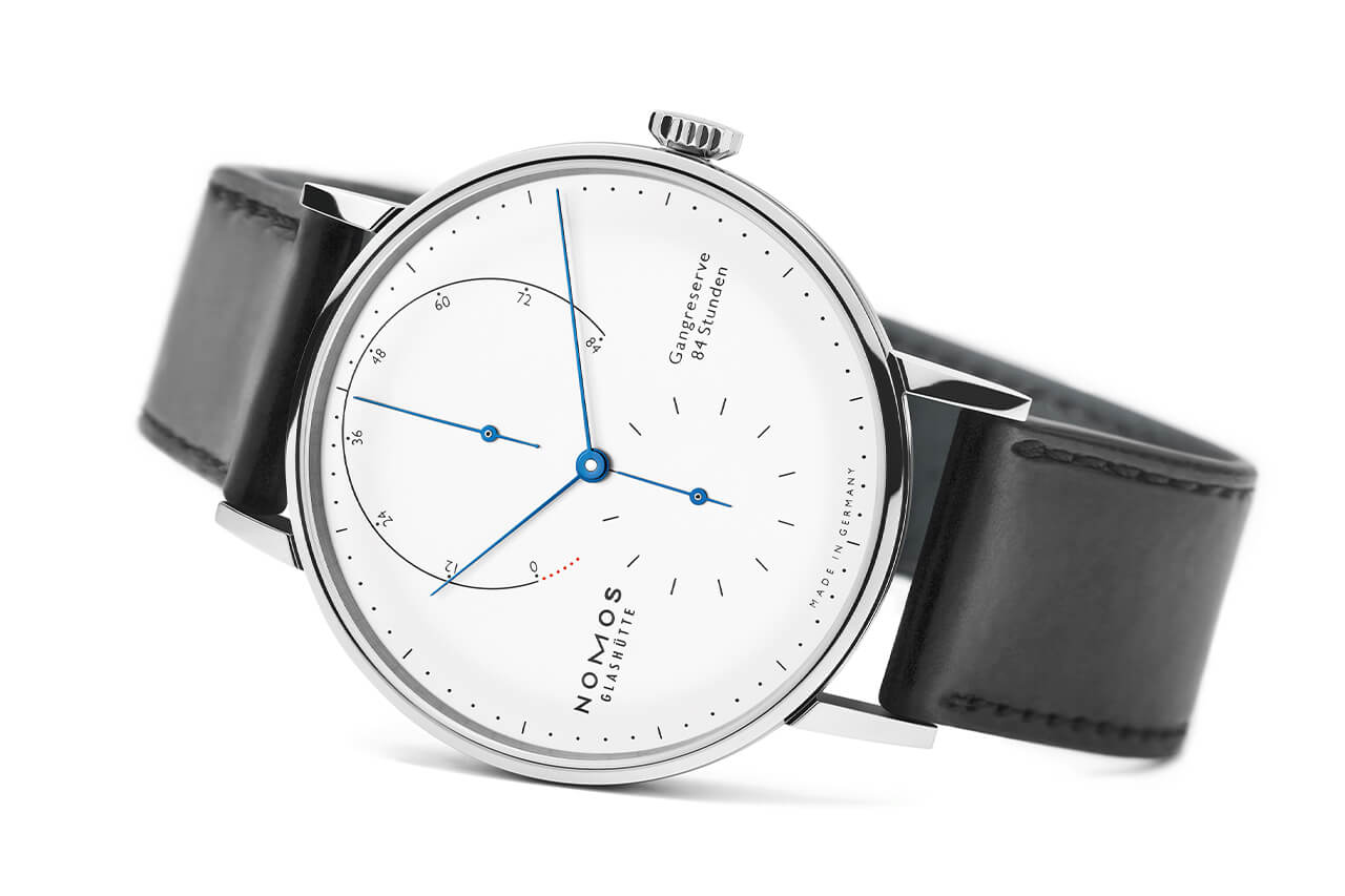 德國(guó)不銹鋼簡(jiǎn)約設(shè)計(jì)Nomos Lambda手表960.S1-復(fù)刻表