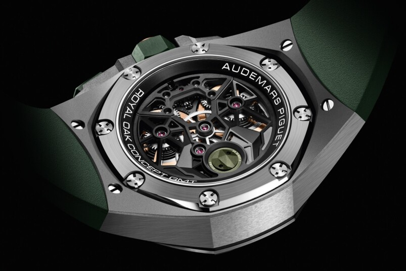AP Royal Oak Concept Flying Tourbillon GMT 價(jià)錢介紹 Audemars Piguet愛彼Royal Oak Concept Flying Tourbillon GMT|極型綠陶瓷登場(chǎng)-復(fù)刻表