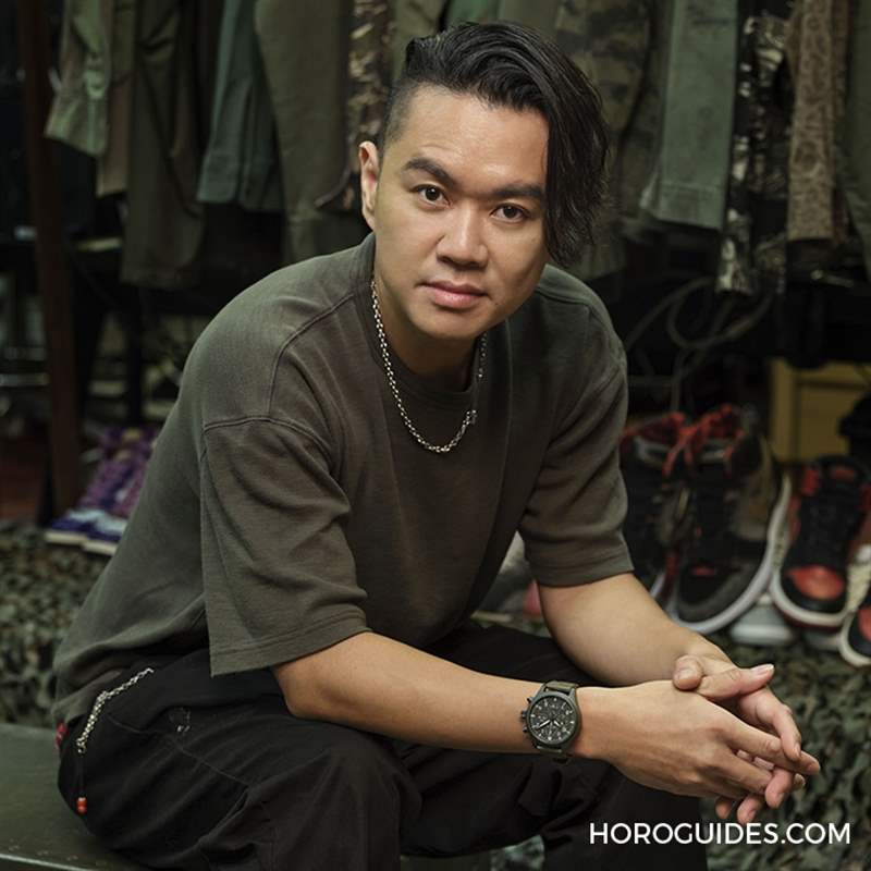 迷彩、刺繡布貼，SBTG街頭潮味上手｜IWC x SBTG特別版表帶套裝-復(fù)刻表