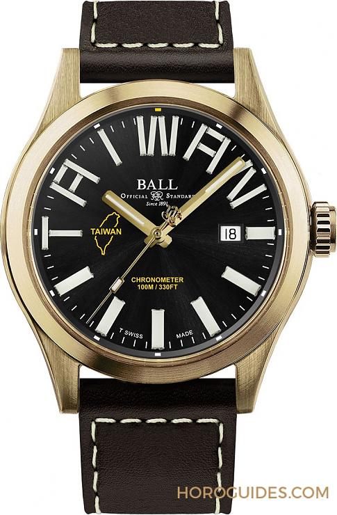 BALL WATCH - 鐵道迷注意！ 波爾表Engineer III 臺灣騰云號火車130周年紀念腕表