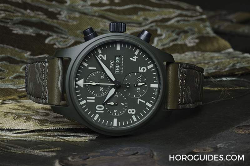 迷彩、刺繡布貼，SBTG街頭潮味上手｜IWC x SBTG特別版表帶套裝-復(fù)刻表