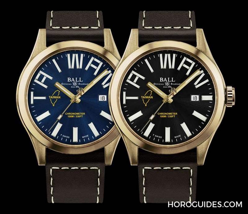 BALL WATCH - 鐵道迷注意！ 波爾表Engineer III 臺灣騰云號火車130周年紀念腕表