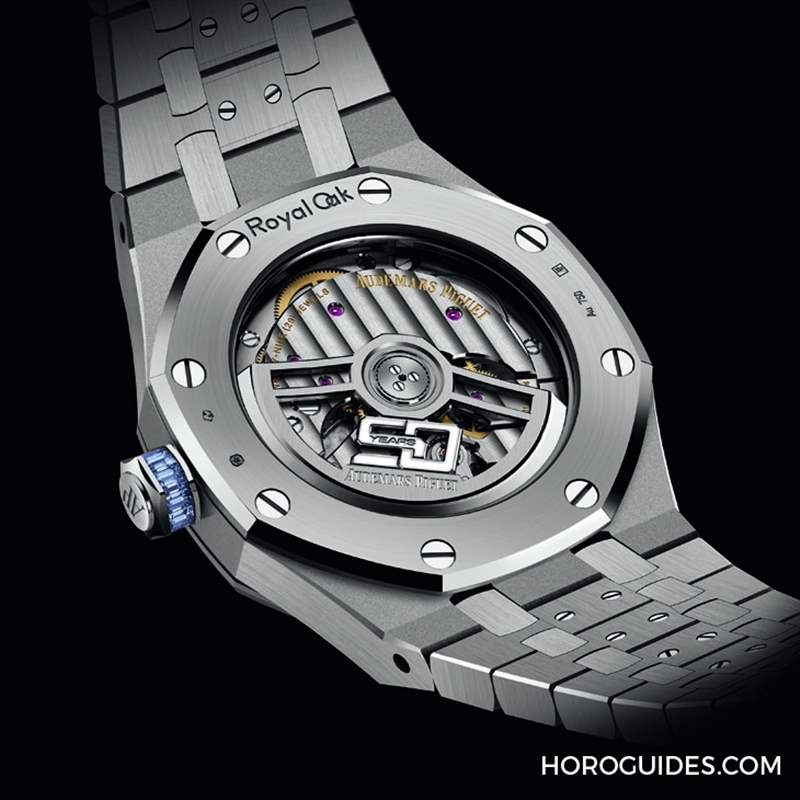 10種寶石上陣！款款都是主角｜愛彼皇家橡樹系列自動(dòng)上鏈腕表白金款-復(fù)刻表