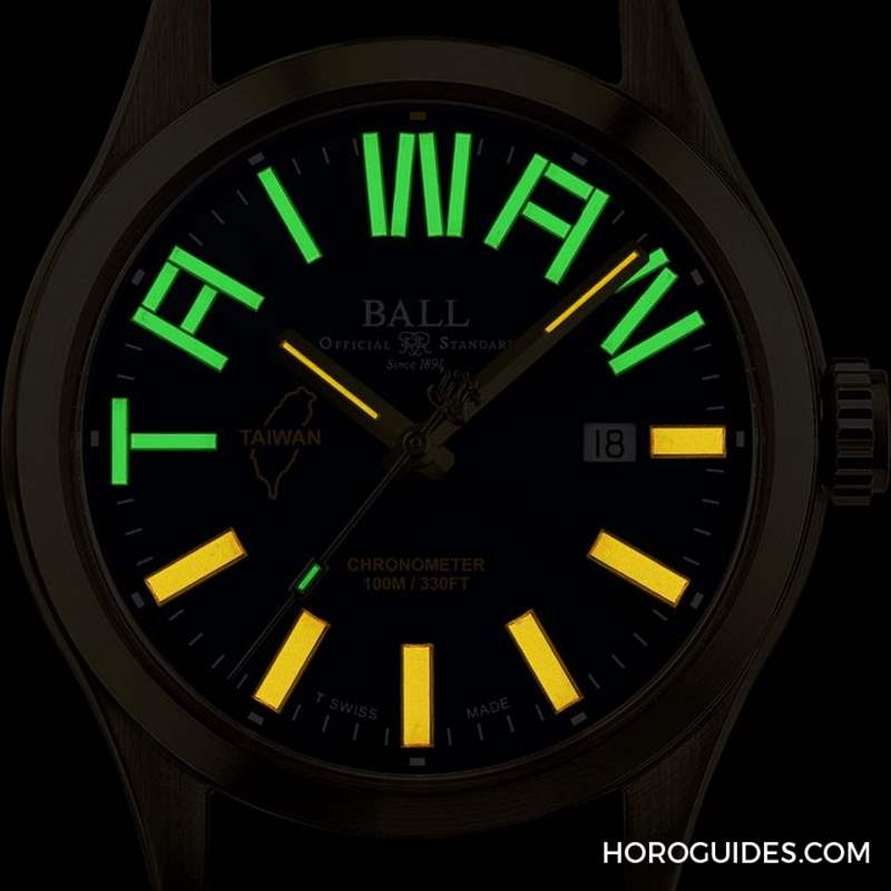 BALL WATCH - 鐵道迷注意！ 波爾表Engineer III 臺灣騰云號火車130周年紀念腕表