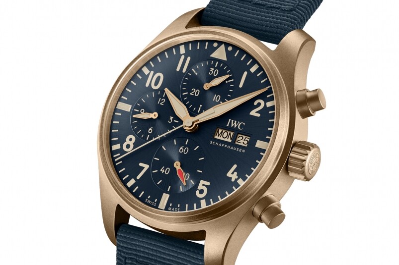 IWC 2022最新飛行表Pilot's Watch Chronograph 41｜更硬凈的青銅合金-復(fù)刻表