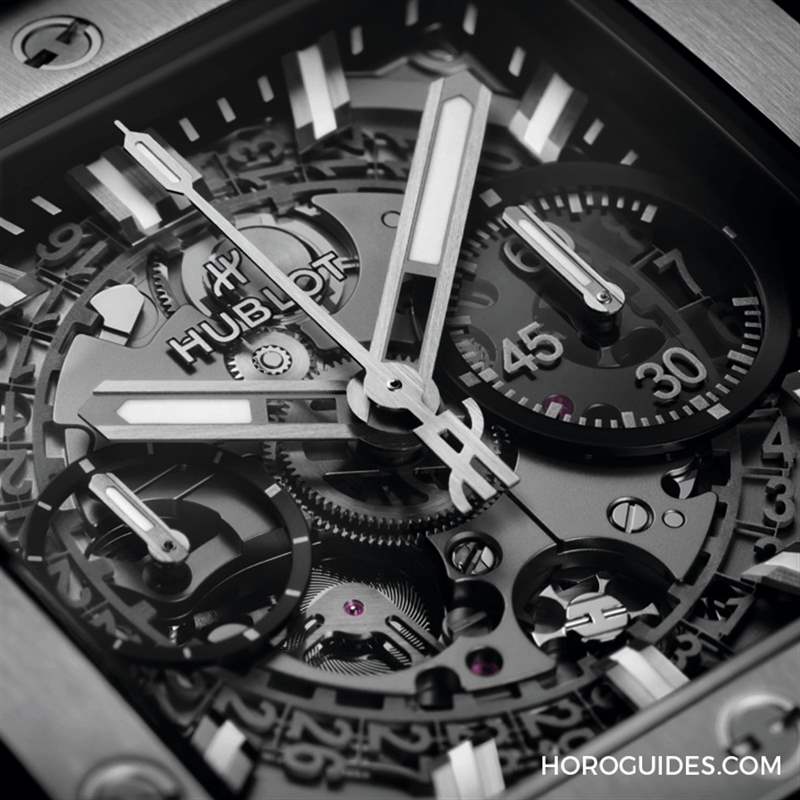 HUBLOT - 高階運(yùn)動方表這樣搭，怎一個瀟灑了得｜Hublot Square Bang Unico計時碼表