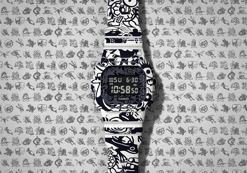 動(dòng)手操作:卡西歐 DW5600-GU-7 'G-Shock Universe' 手表 動(dòng)手操作:卡西歐 DW5600-GU-7 'G-Shock Universe' 手表-復(fù)刻表