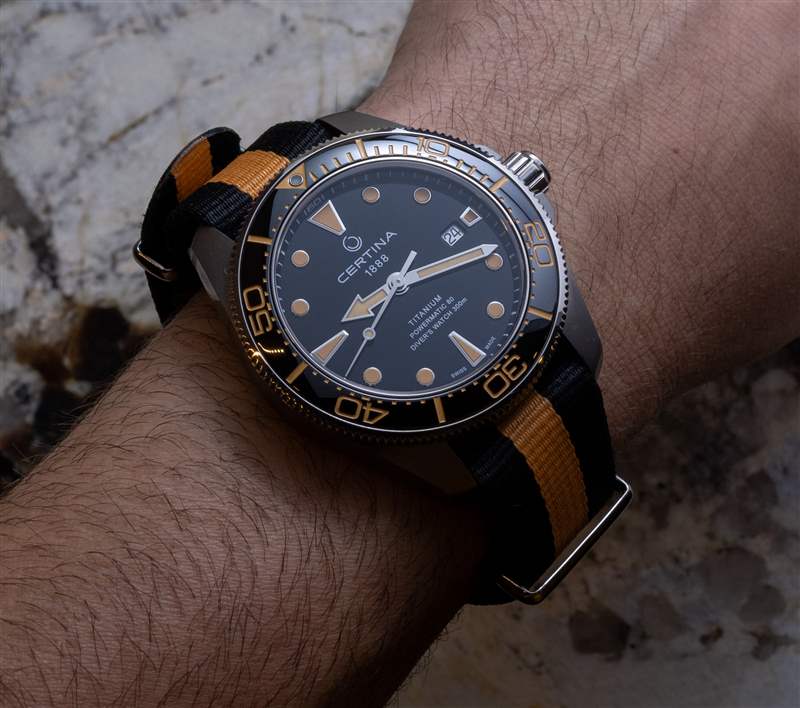 觀看評論:Certina DS Action Diver Titanium 觀看評論:Certina DS Action Diver Titanium-復(fù)刻表