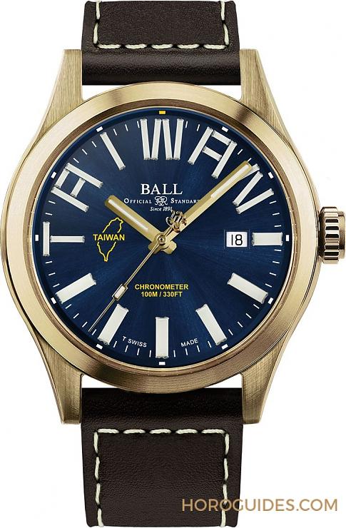 BALL WATCH - 鐵道迷注意！ 波爾表Engineer III 臺灣騰云號火車130周年紀念腕表