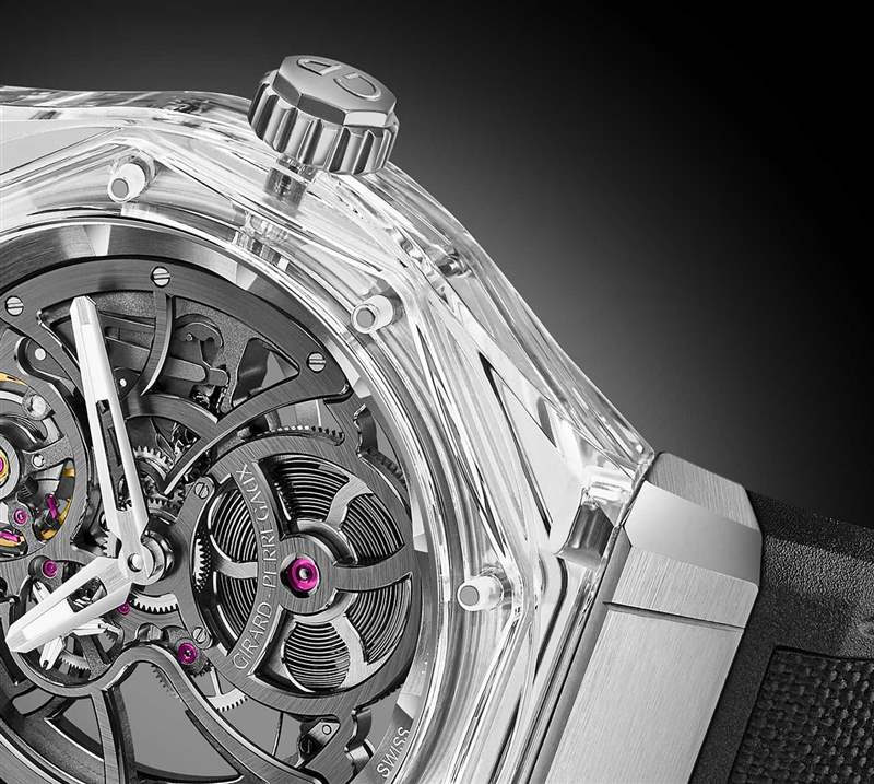 芝柏 Laureato Absolute Light 藍寶石水晶腕表-復刻表