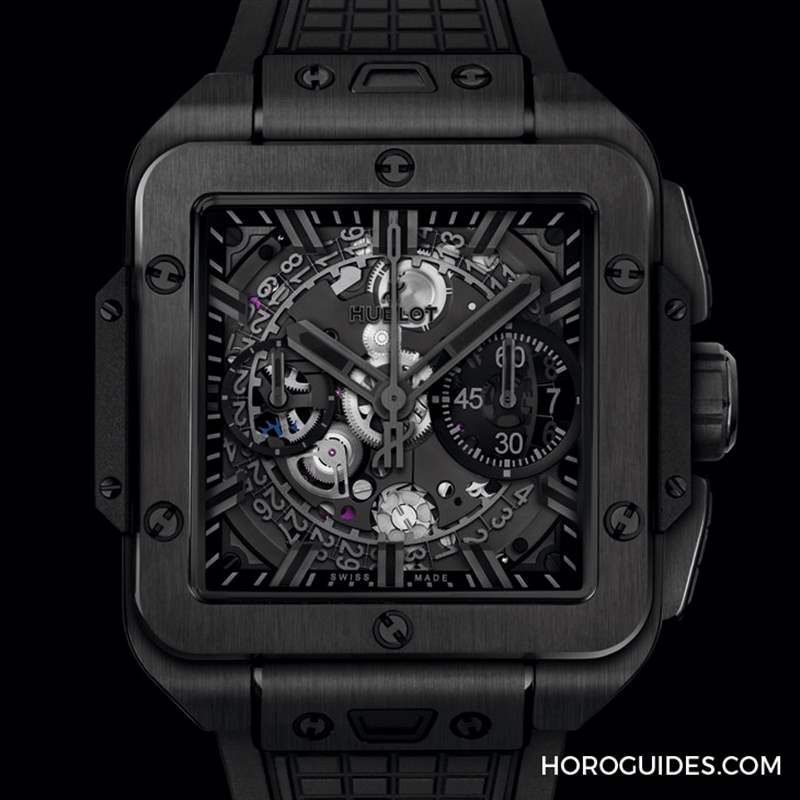 HUBLOT - 高階運(yùn)動方表這樣搭，怎一個瀟灑了得｜Hublot Square Bang Unico計時碼表
