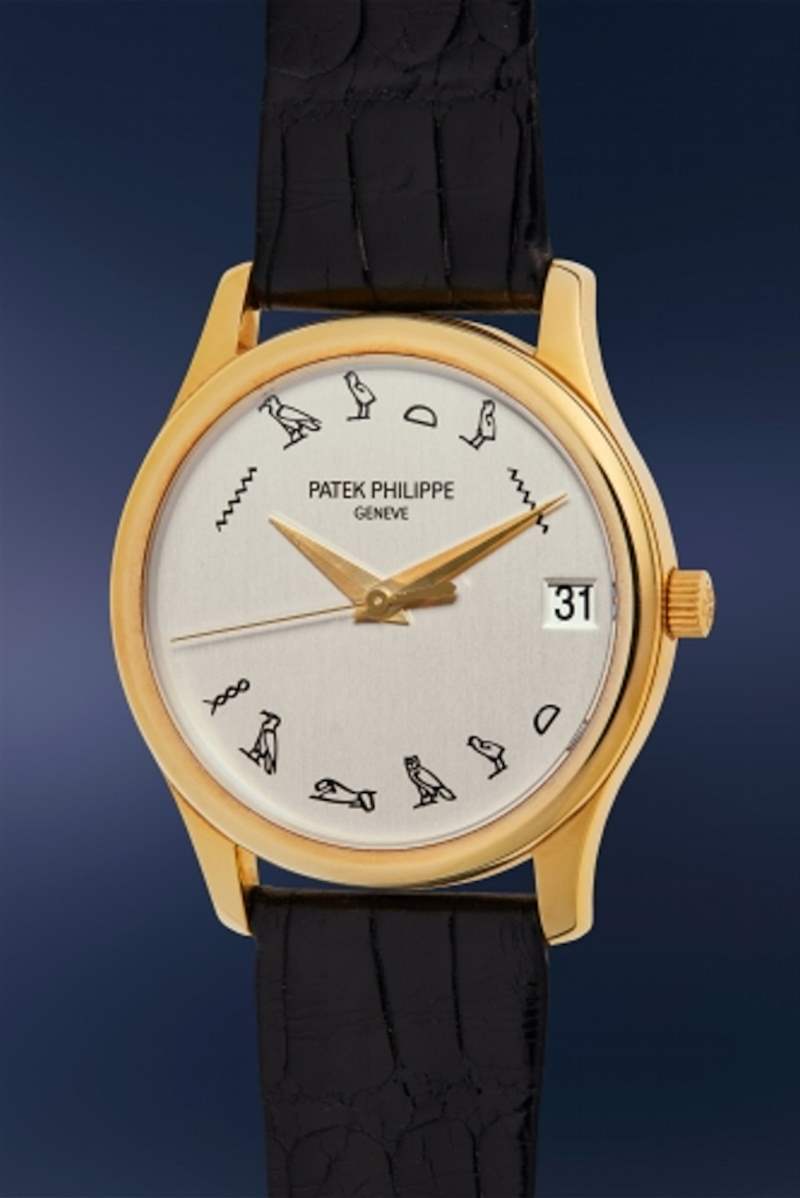 PP百達(dá)翡麗極罕象形文字手表將拍賣表面圖案并非數(shù)字而是人名？-復(fù)刻表
