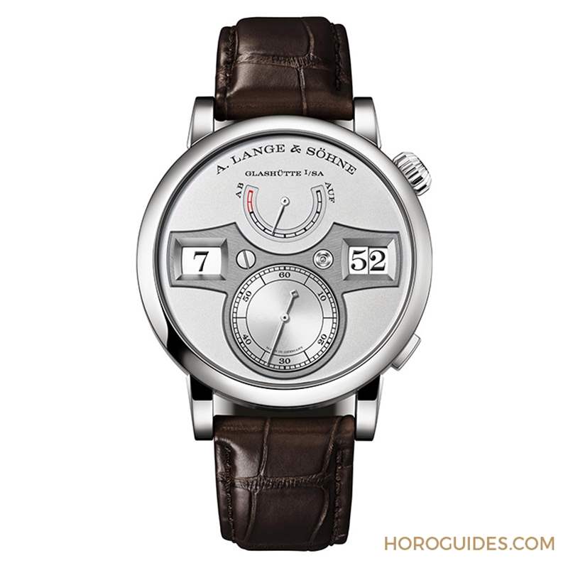 朗格Zeitwerk升級二代版本，新增小時快調(diào)按鈕、72小時動力更長-復(fù)刻表