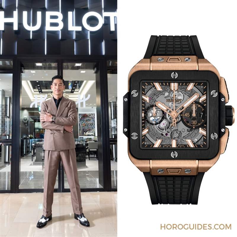 HUBLOT - 高階運(yùn)動方表這樣搭，怎一個瀟灑了得｜Hublot Square Bang Unico計時碼表