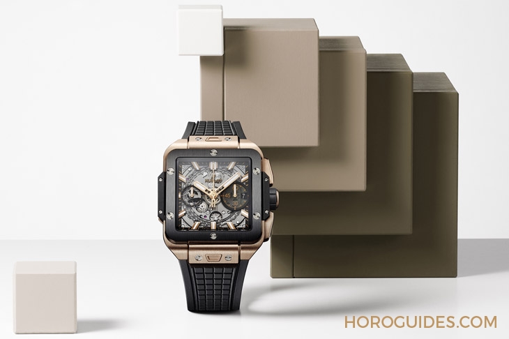 HUBLOT - 高階運(yùn)動方表這樣搭，怎一個瀟灑了得｜Hublot Square Bang Unico計時碼表