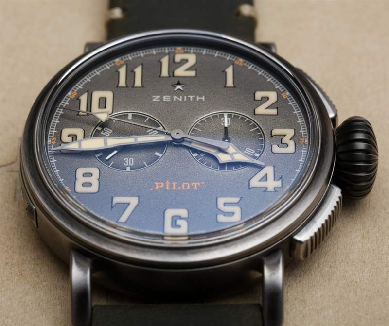 真力時(shí)Zenith Heritage Pilot Ton-Up手表-復(fù)刻表