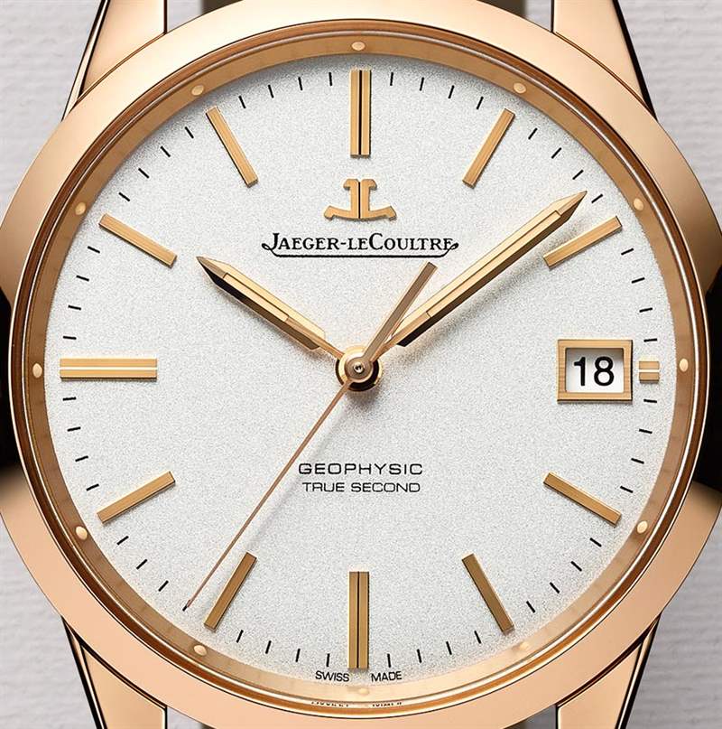 搭載全新自制機(jī)芯的積家Geophysic True Second腕表-復(fù)刻表