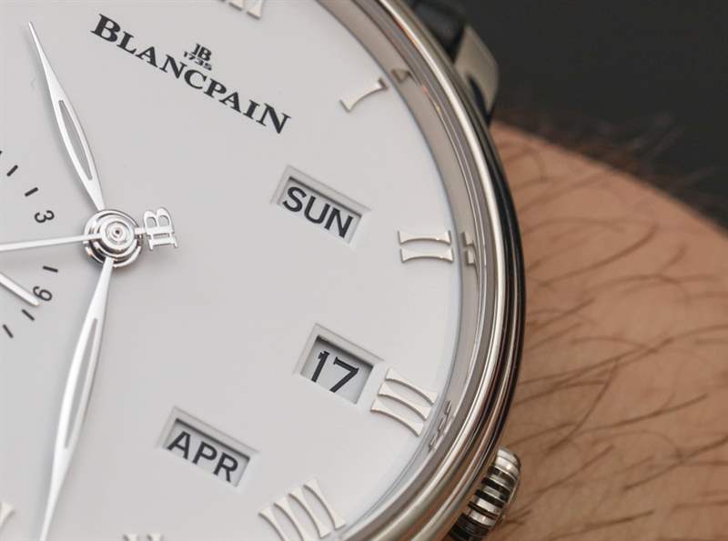 寶珀Villeret Quantieme Annuel GMT手表-復(fù)刻表