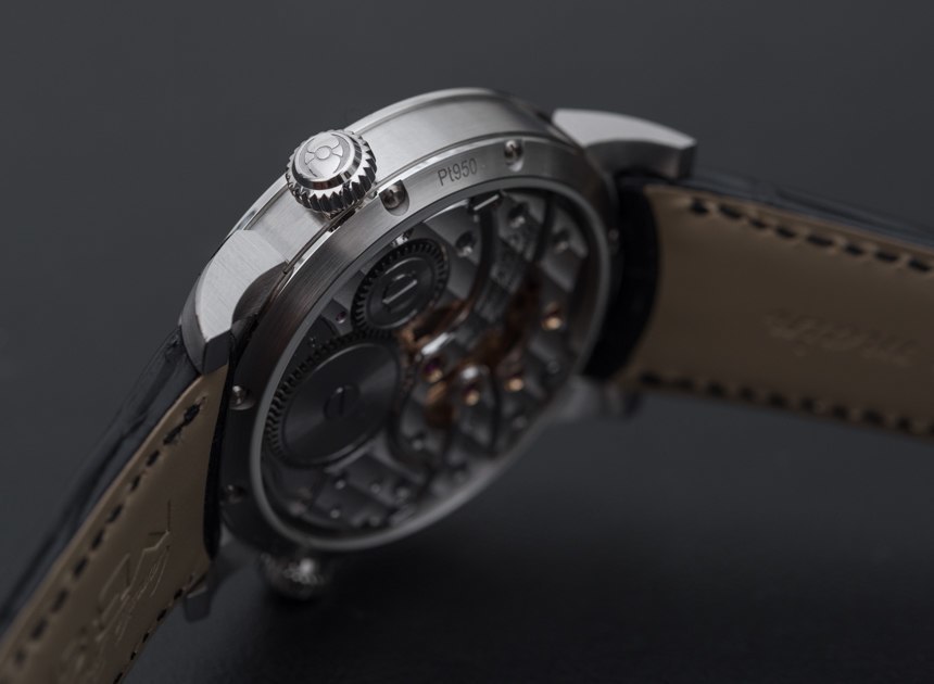 MB&F Legacy Machine 1鉑金腕表配藍色表盤-復刻表