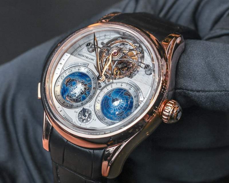 萬(wàn)寶龍系列Villeret Tourbillon Cylindrique Geosphères Vasco Da Gama手表動(dòng)手實(shí)踐-復(fù)刻表