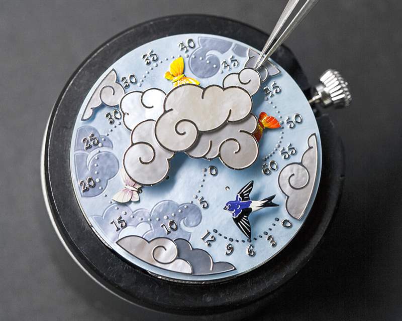 梵克雅寶Lady Arpels Ronde Des Papillons腕表上手體驗(yàn)-復(fù)刻表