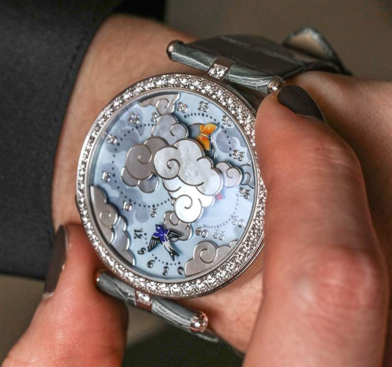 梵克雅寶Lady Arpels Ronde Des Papillons腕表上手體驗(yàn)-復(fù)刻表