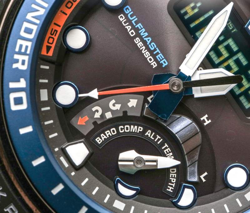 卡西歐G-Shock Master Of G Gulfmaster GWNQ1000-1A手表評(píng)論-復(fù)刻表