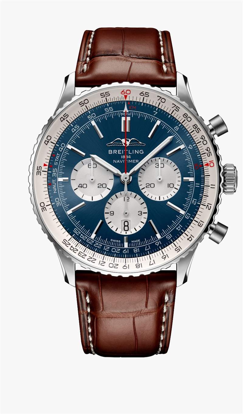Breitling航空經(jīng)典Navitimer70周年聯(lián)乘國泰GMT腕表限量200枚-復(fù)刻表