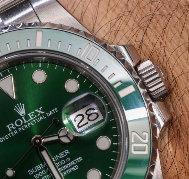 勞力士Submariner 116610LV在綠色手表評(píng)論-復(fù)刻表