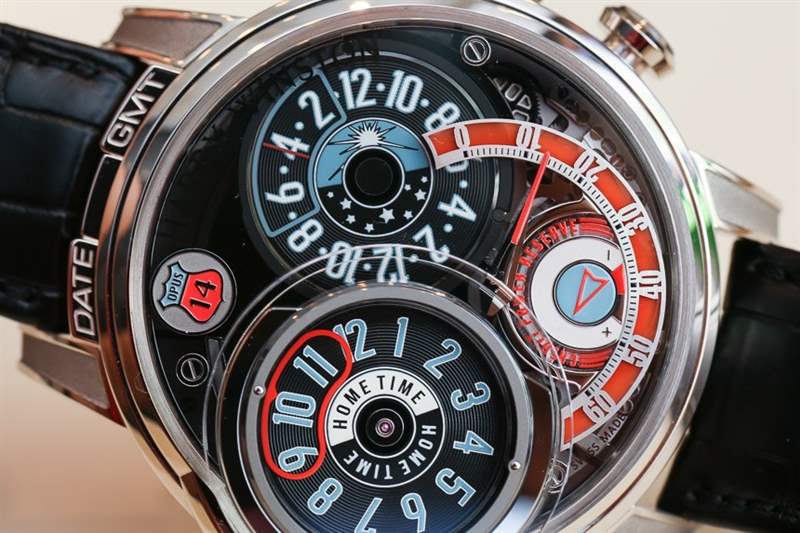 Harry Winston Opus 14“自動點唱機”手表動手實踐-復(fù)刻表