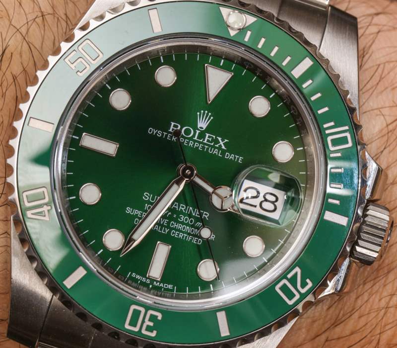 勞力士Submariner 116610LV在綠色手表評(píng)論-復(fù)刻表