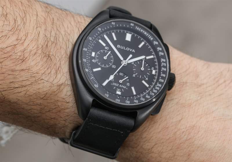 寶路華月亮手表計(jì)時(shí)碼表 98A186 為 2017 年動(dòng)手-復(fù)刻表