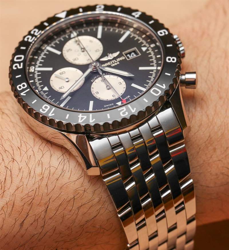 百年靈Chronoliner腕表上手體驗(yàn)-復(fù)刻表