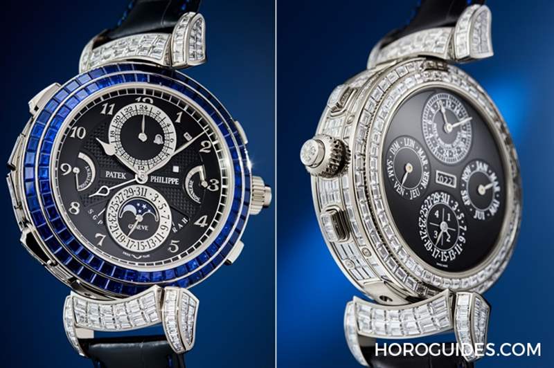 表王旗艦級(jí)經(jīng)典表款寶石滿(mǎn)鑲亮相|百達(dá)翡麗Ref. 6300大師報(bào)時(shí)腕表與Ref. 5271萬(wàn)年歷計(jì)時(shí)碼表-復(fù)刻表