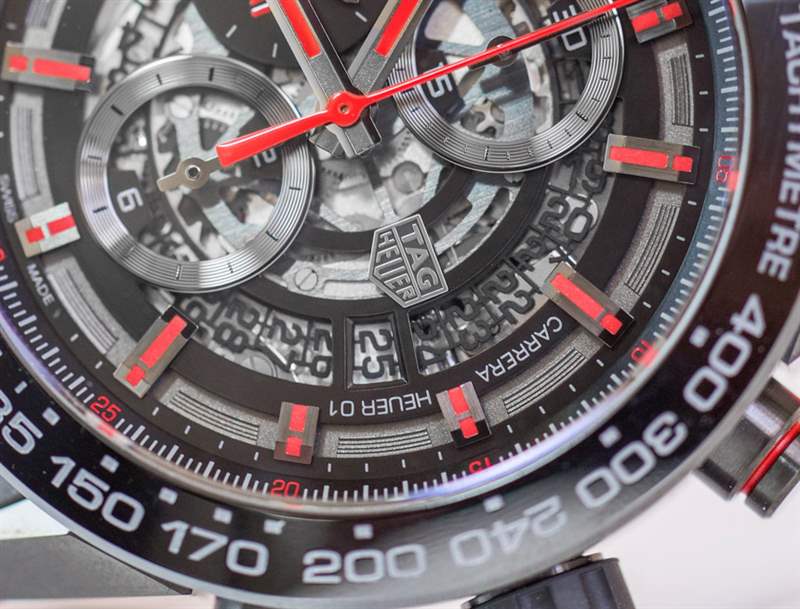 泰格豪雅 Carrera Heuer 01 Manchester United Red Devil 手表上手-復(fù)刻表