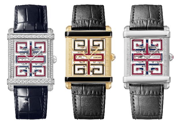 卡地亞 Tank Chinoise Open Dial 款