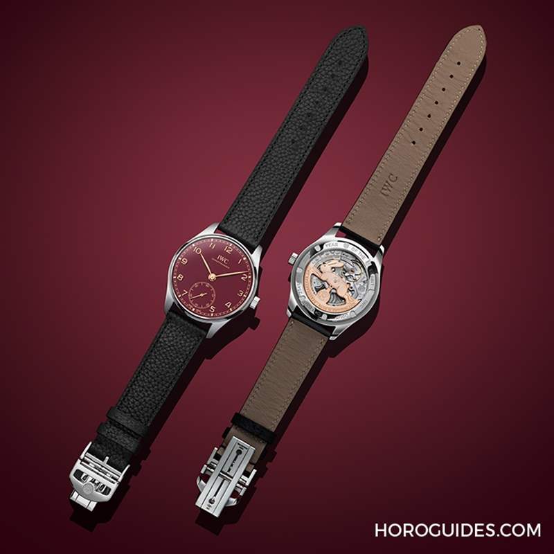 IWC - 酒紅面盤、金兔自動盤，IWC推出癸卯賀歲表：葡萄牙系列自動腕表40「中國新年」特別版